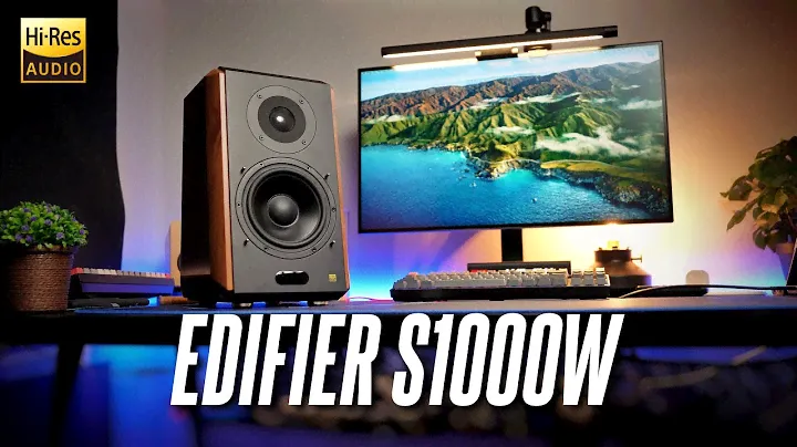 Biggest Bookshelf Speakers I've Reviewed! Edifier S1000W In-depth Review!