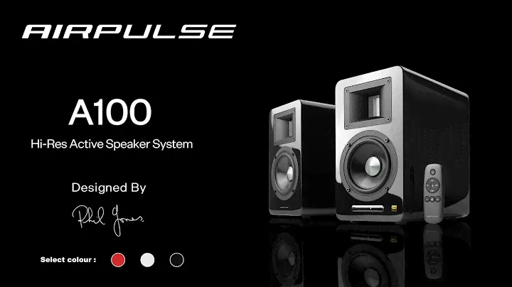 AirPulse A100 Active Speaker System