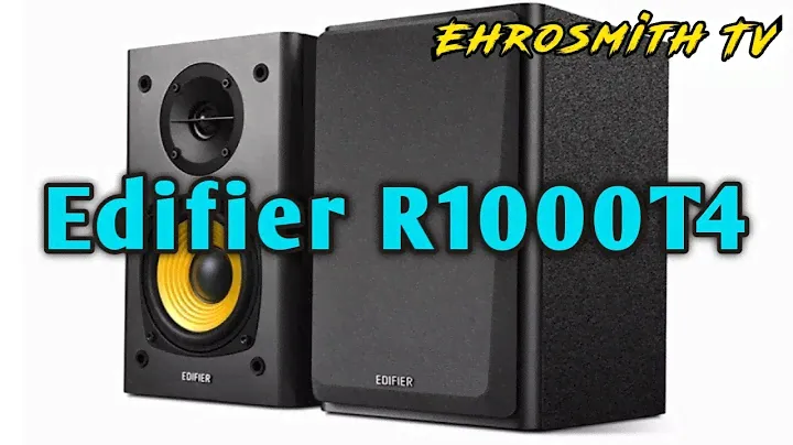 Edifier R1000T4 Bookshelf Speaker Unboxing Video (Time Lapse)