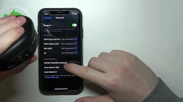 How To Pair Edifier W820NB With iPhone