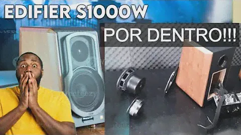 Edifier S1000W por dentro, e potência aferida! Será que são caixas tão fantásticas mesmo?