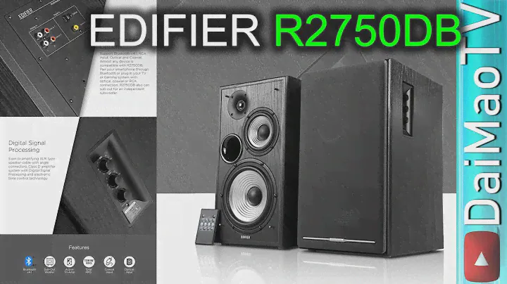 Edifier R2750DB (unboxing + test sonido)