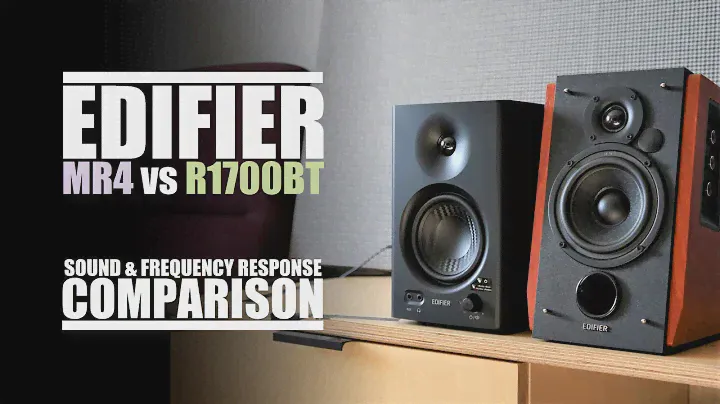 DSAUDIO.review ||  Edifier MR4 vs Edifier R1700BT  || sound.DEMO