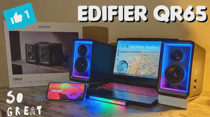 Edifier QR65 - Review & Soundtest "BEAUTIFUL 3D LED EFFECT!! + GOOD AUDIO!!"