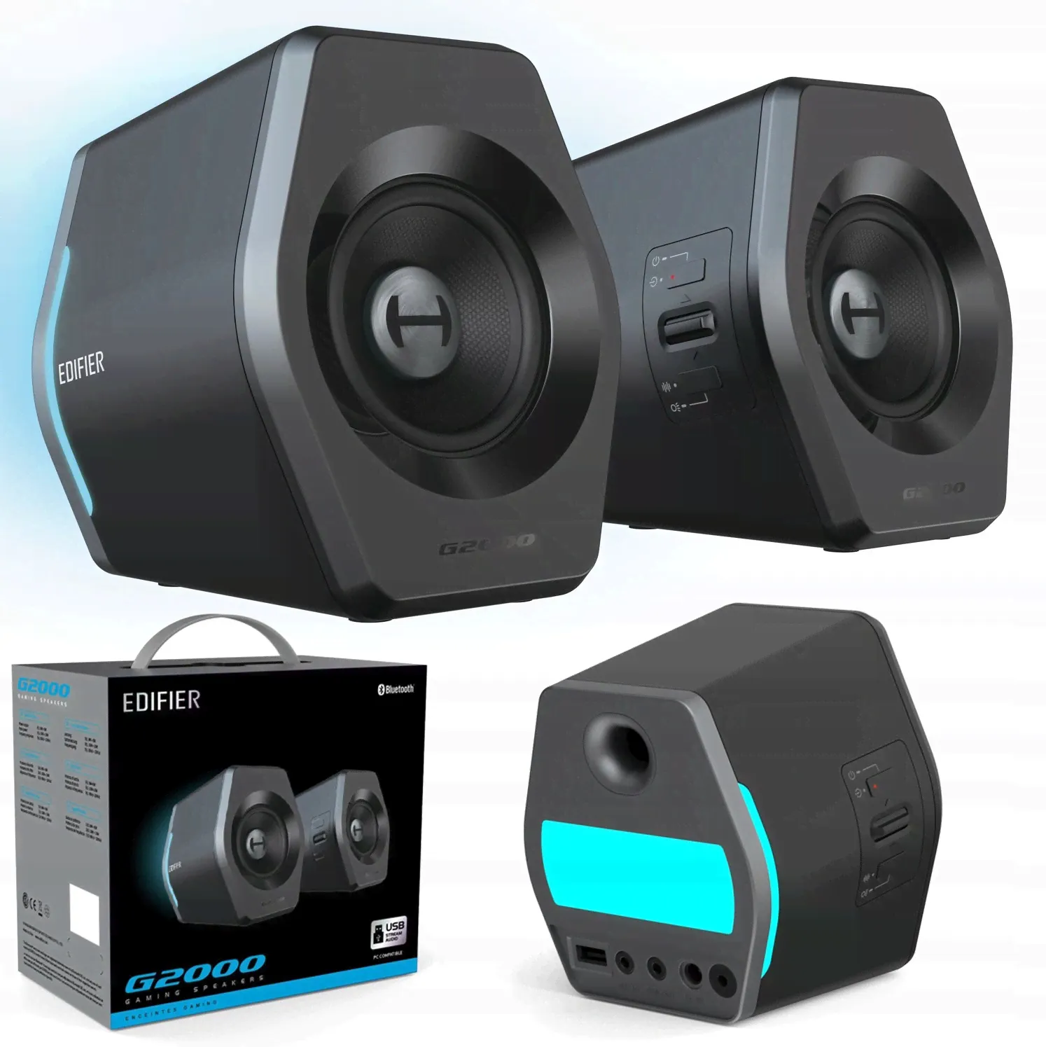 Беспроводные компьютерные колонки EDIFIER G2000 для Bluetooth-телевизора