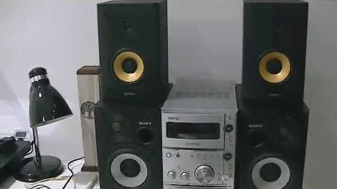 Edifier R1000t4 x Sony CMT-CPZ1