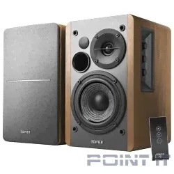 Edifier R1280T Silver/Brown {Активные, 2 x 21W RMS, 75-18000Гц, дерево, пульт ДУ}-0