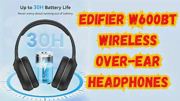 Edifier W600BT Wireless Over-Ear Headphones