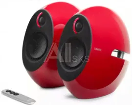 1621695 Колонки Edifier E25HD 2.0 красный/черный 74Вт BT