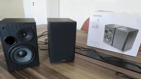 EDIFIER R1100 (apresentando o aparelho)