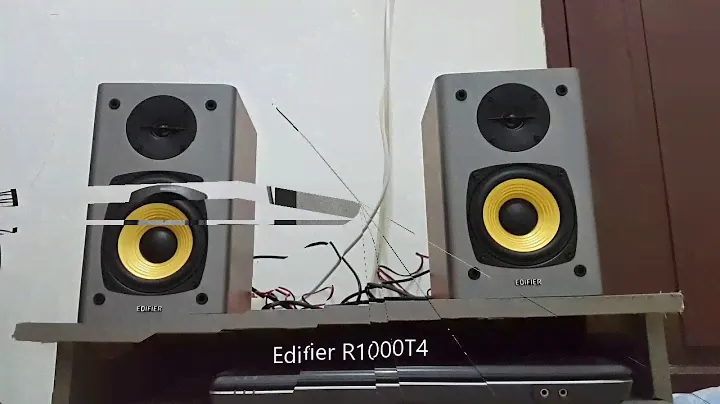 Test Sound Speaker Altec Lansing AVS300  vs Edifier  R1000t4