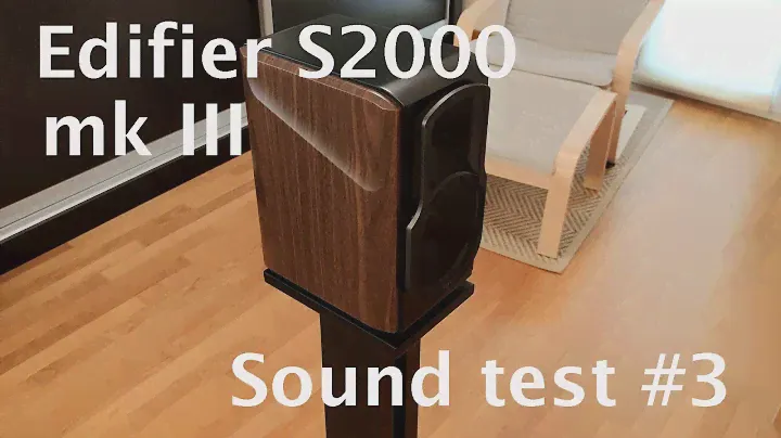 Edifier S2000 mk III Sound test #3