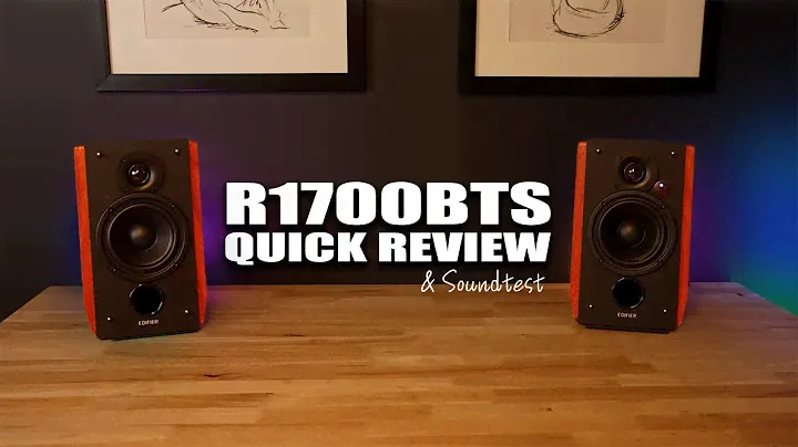 Edifier R1700 BTS Quick Review and Soundtest!