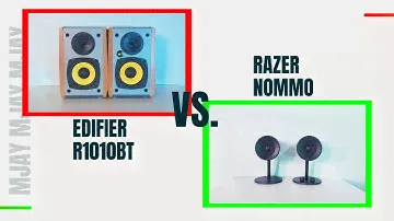 Edifier R1010BT vs Razer Nommo | Sound Demo Bass Test
