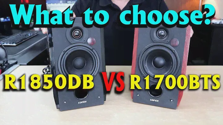 Edifier R1700BTs vs R1850DB Что выбрать и тест звука