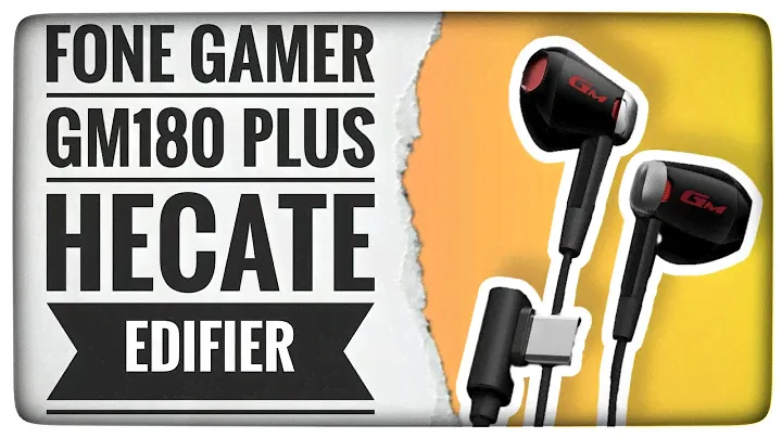 Edifier fone gamer GM180 Plus Hecate dados técnicos