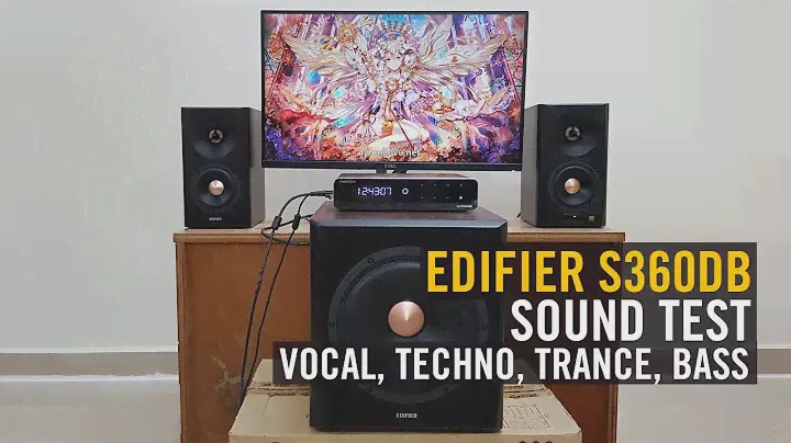 Gene Edifier S360DB 2.1 Speaker Sound Test (Instrumental, Vocal, Techno, Trance, Bass)