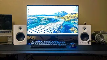 Amazon Must Have Edifier MR4 Studio Monitors Speakers 🎧Edifier White Speakers