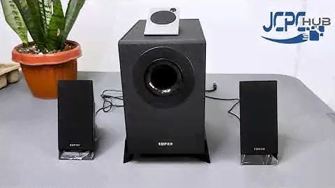 Edifier M1360 Video Slides, and  Unboxing Video
