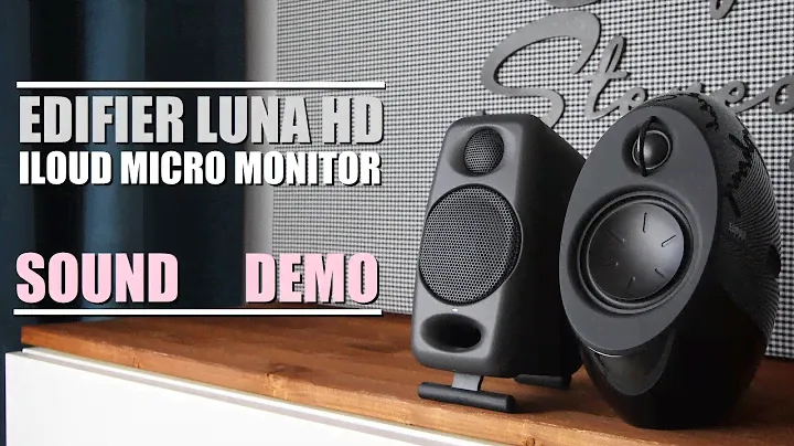 Edifier E25HD Luna Eclipse HD vs iLoud Micro Monitor  ||  Sound Demo w/ Bass Test