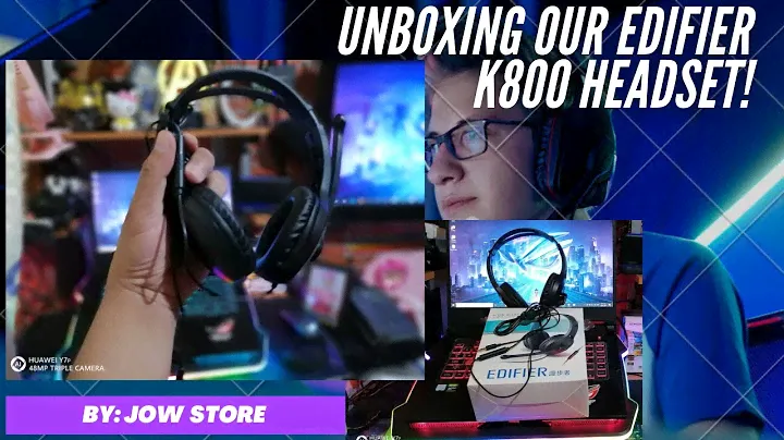 UNBOXING our Edifier K800 Headset!