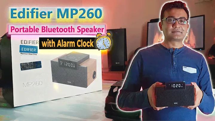 Edifier MP260 || Multi-functional Alarm Bluetooth Speaker || Unboxing & Review