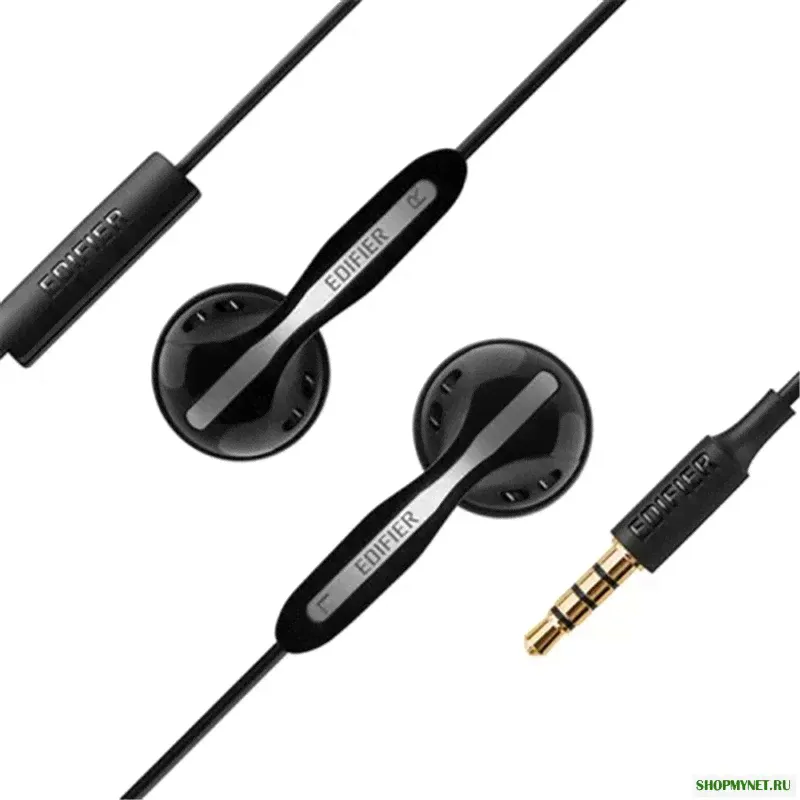 Edifier H180P Hifi Наушник Проводная бас-гарнитура для мобильного телефона с микрофоном