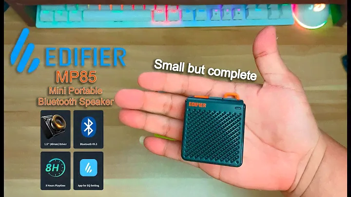 Edifier MP85 (Quickie Unboxing and Testing)