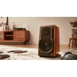 Колонки Edifier S1000W 2.0 коричневый 120Вт BT/Wi-Fi-2